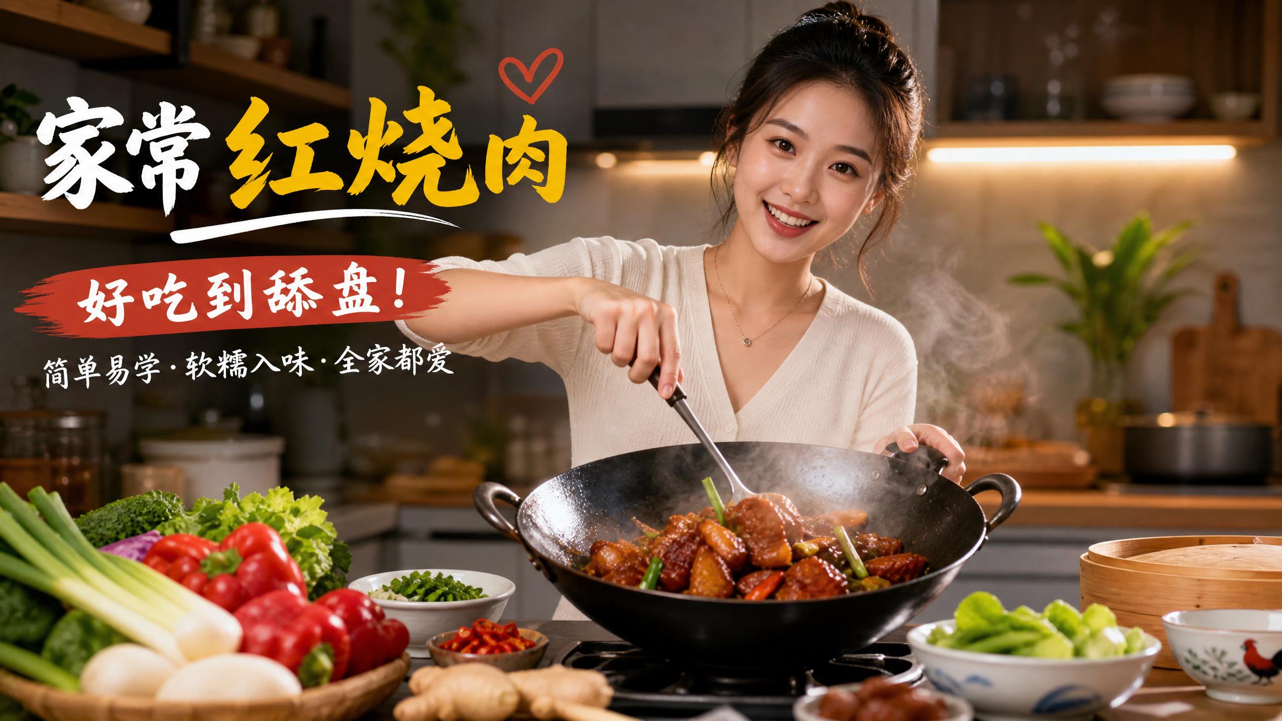 高清无码 高清无码美食 | 家常红烧肉视频教程软糯入味超下饭